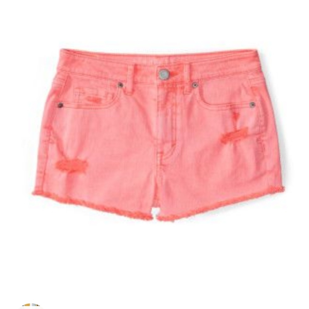 Aeropostale high waisted destructed shorts